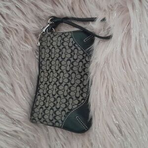 Beautiful Mini Coach Wristlet​